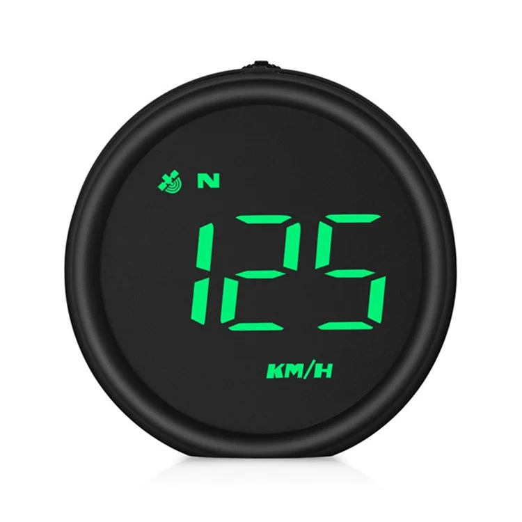 G1 Electronic Car Accessories HUD Head Up Display GPS Digital Auto Speedometer Overspeed Alarm Windshield Projector - Green