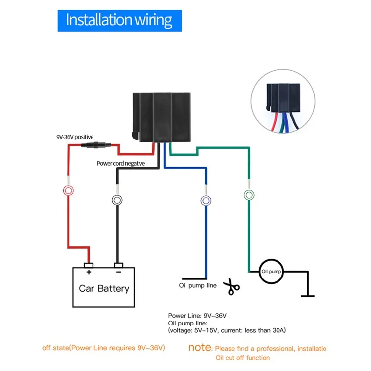 C13 3.7V 100mAh Battery Relay Locator with Harness GSM/GPRS Automotive Relay Car Tracer Finder
