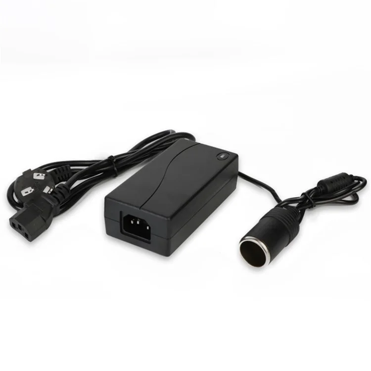 Adaptador de Alimentação de 220V para 12V CC Conversor de Tomada de Isqueiro para Veículos - Plugue Padrão CN
