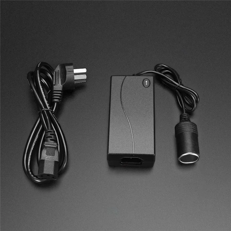Adaptador de Alimentação de 220V para 12V CC Conversor de Tomada de Isqueiro para Veículos - Plugue Padrão CN