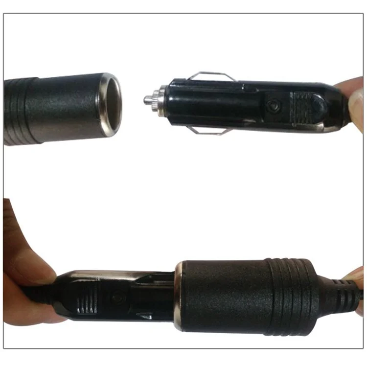 Adaptador de Alimentação de 220V para 12V CC Conversor de Tomada de Isqueiro para Veículos - Plugue Padrão CN