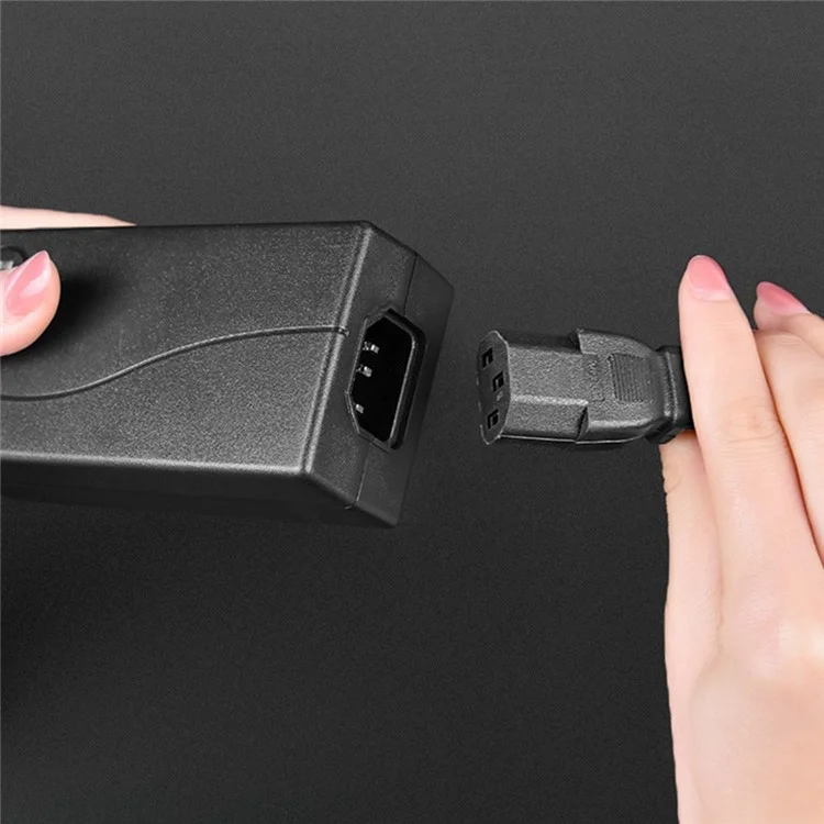 220V to DC 12V Adapter Power Supply Car Electrical Appliances Cigarette Lighter Socket Converter - EU Plug