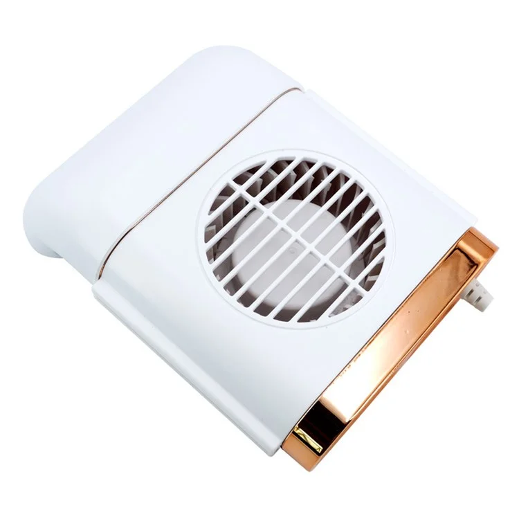 TRASAN F405 Car Seat Back USB Fan Creative Cooling Fan with 3-Speed Adjustable Wind for Car Inner Supplies - White