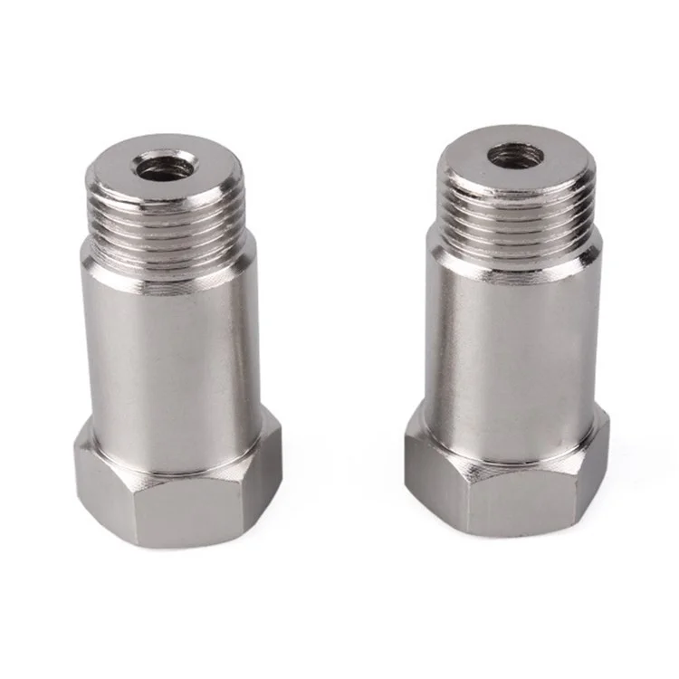 THB009 2 Unidades/Conjunto Adaptador de Sensor de Oxigênio do Carro 45mm Conector de Extensão de Oxigênio para Veículos Universais 