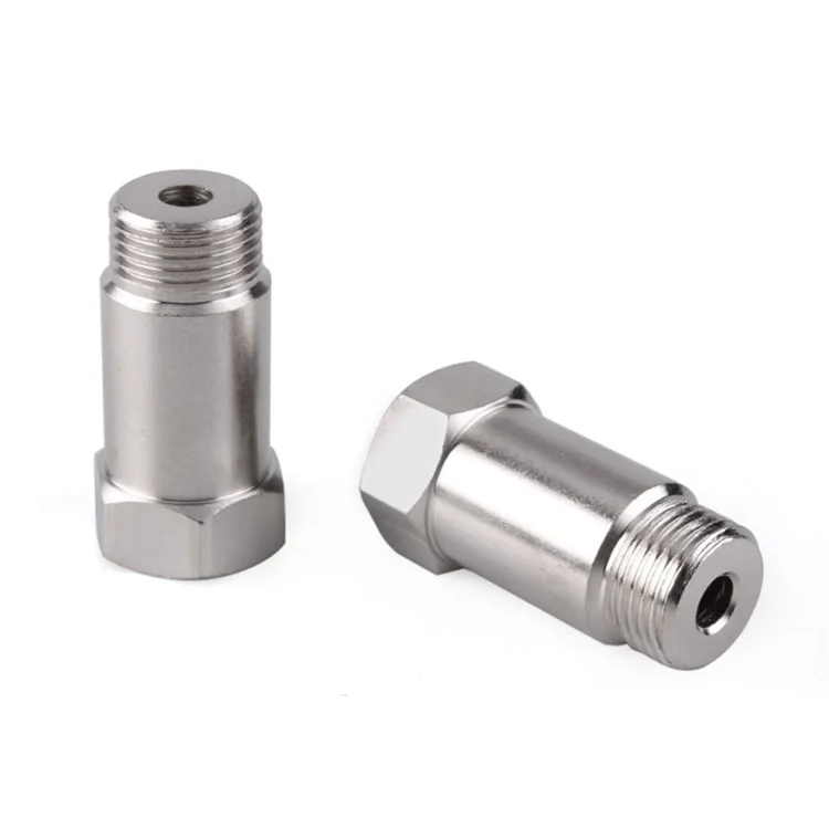 THB009 2 Unidades/Conjunto Adaptador de Sensor de Oxigênio do Carro 45mm Conector de Extensão de Oxigênio para Veículos Universais 