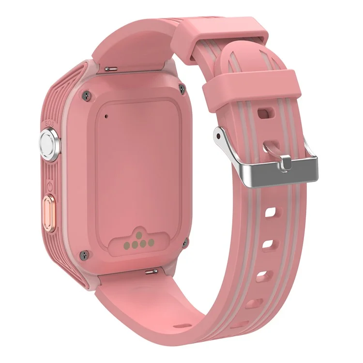 DH18 1,83-zoll 4G Kinder Smart Watch Student 4G Anrufen SOS Camera Game Watch - Rosa