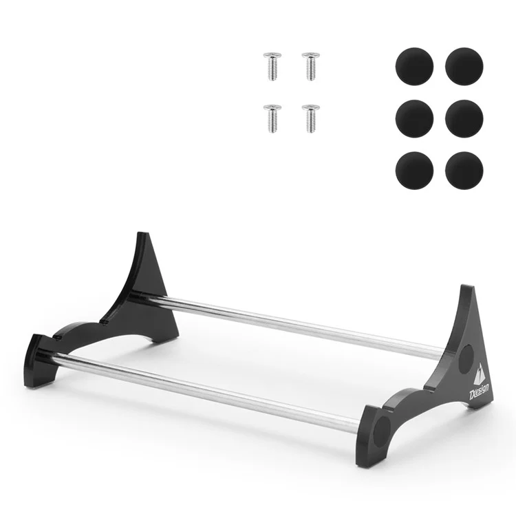 Support de bureau en acrylique et métal pour haut-parleur JBL Flip 6 / 5 / 4, base de stockage 101-E002-050159 - Noir