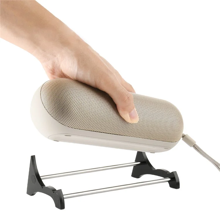 Support de bureau en acrylique et métal pour haut-parleur JBL Flip 6 / 5 / 4, base de stockage 101-E002-050159 - Noir