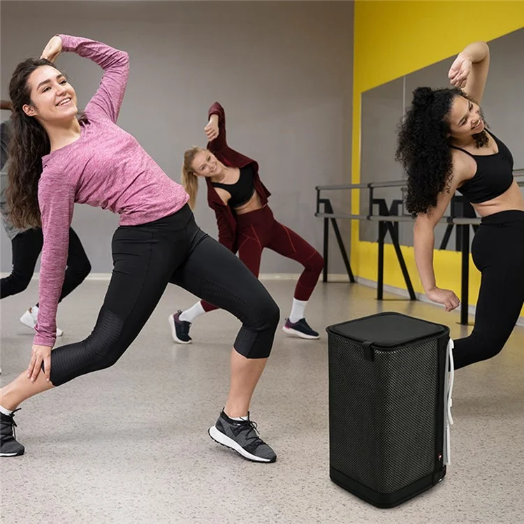 Housse de protection en nylon et lycra noire pour l'enceinte Bluetooth UE Hyperboom