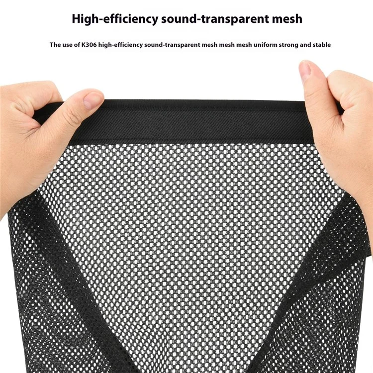 Housse de protection en nylon et lycra noire pour l'enceinte Bluetooth UE Hyperboom
