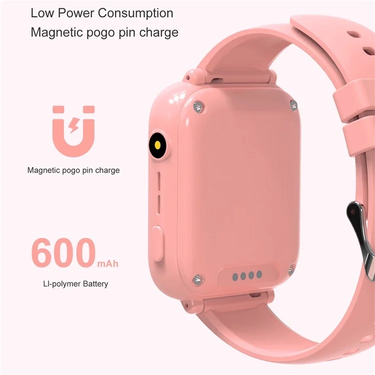 Smartwatch per Bambini A10 da 1,83 Pollici, 4G con Videochiamata, Impermeabile, SOS di Emergenza, GPS Tracker (Versione Europa / Asia / Africa) - Blu