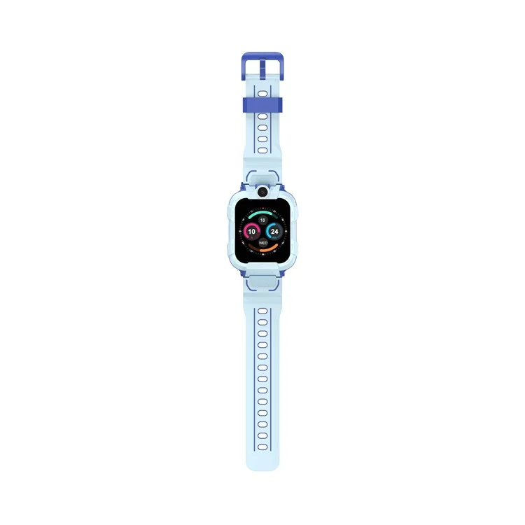 DH15S 1.83 Inch 4G Calling Kids Smart Watch SOS GPS Tracker Built In LED Flashlight (Europe  /  Asian  /  Africa Version) - Blue