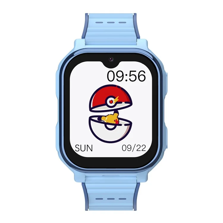 D3S 1.91 Inch Touch Screen Kids Smart Watch 4G GPS Video Call HD Camera SOS Wristwatch - Blue
