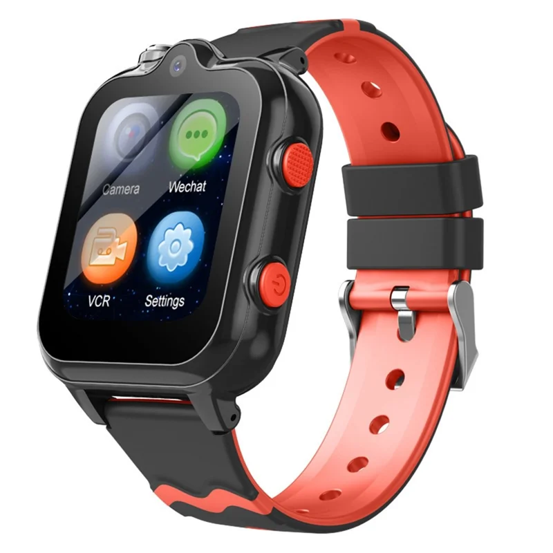 Android 8.1 Kids Smart Watch 1GB + 8GB GPS Tracking 2MP Camera Sports Watch Support WhatsApp - Black