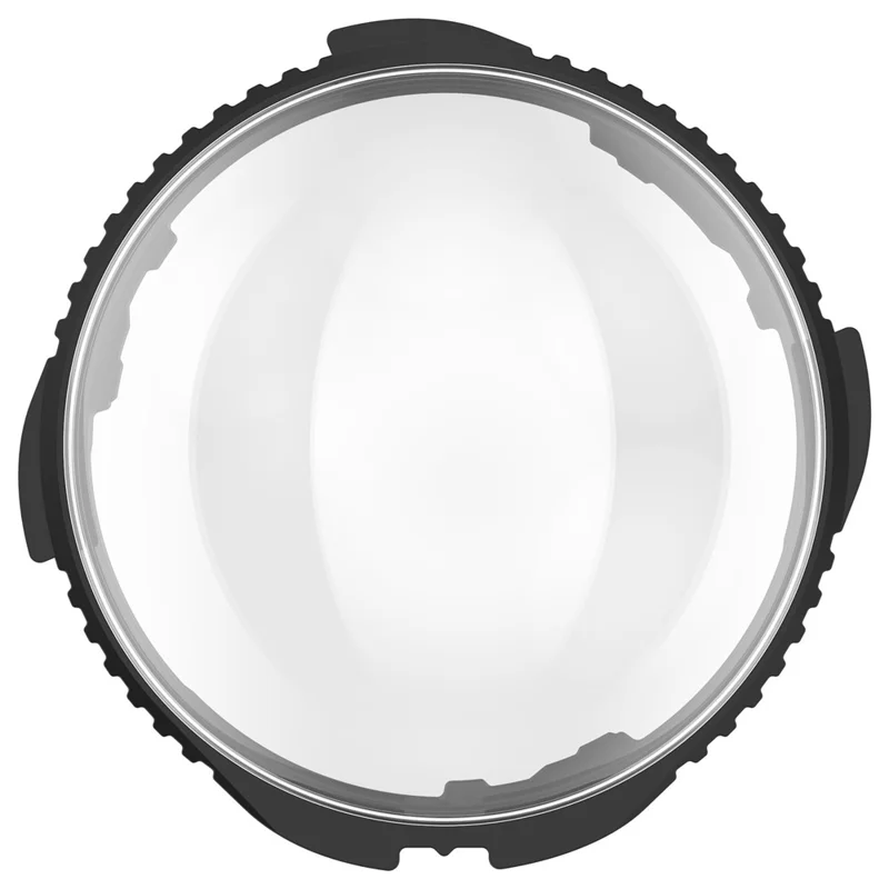 Para Insta360 X4 2 Protetores de Lente em Vidro Temperado Óptico para Câmera - Preto