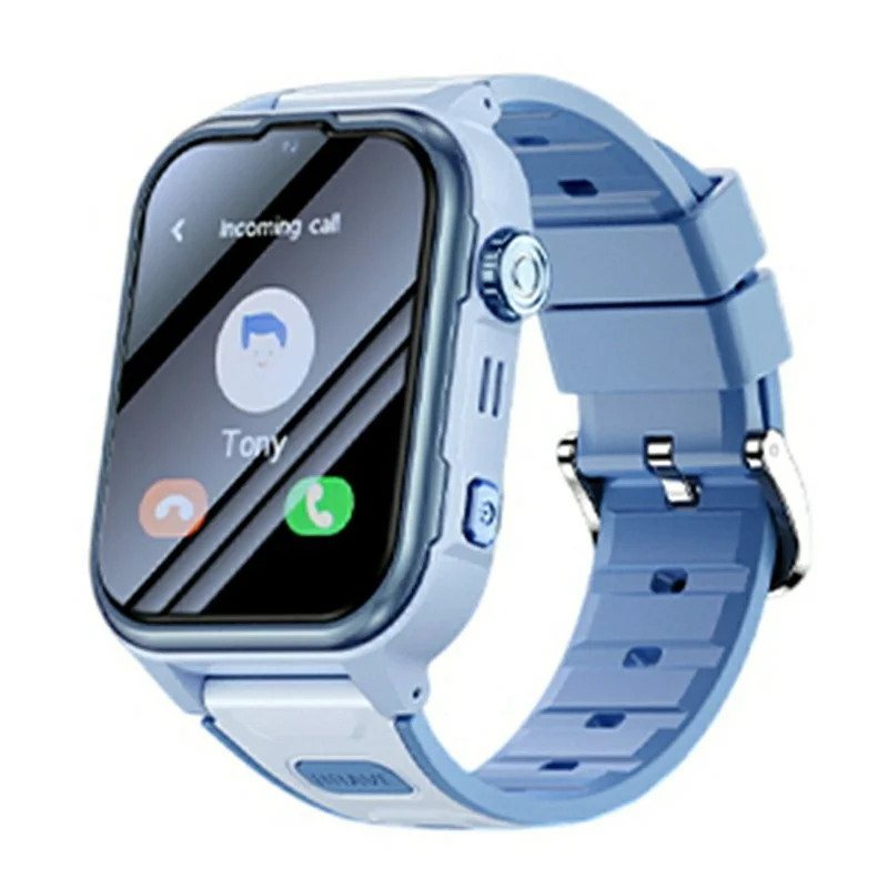 YESIDO IO37 For Children 4G Smartwatch IP67 Waterproof GPS Tracking Video Call Wrist Watch with SOS Function - Blue