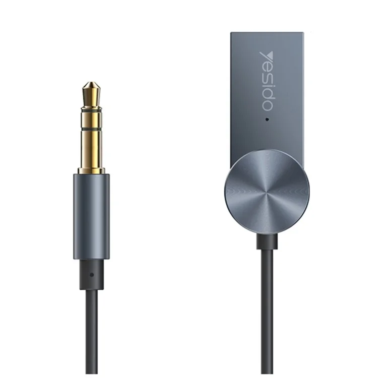 Yesido YAU24 3,5 mm Aux Car Bluetooth Audio Receiver Adapter Für Musik Und Freisprechanrufe