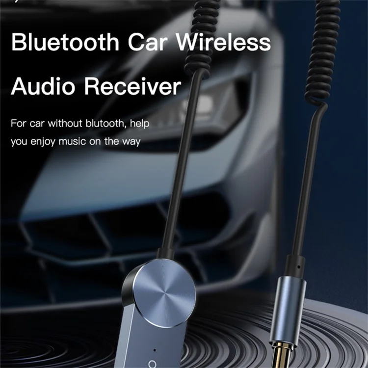 Yesido YAU24 3,5 mm Aux Car Bluetooth Audio Receiver Adapter Für Musik Und Freisprechanrufe