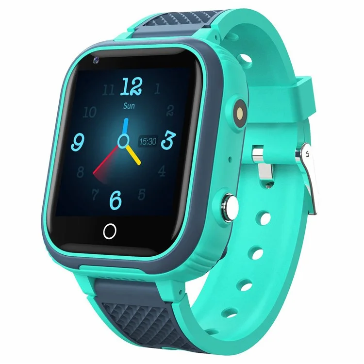 LT21 1.4 Pulgadas IPS Touch Screen Kids Wrist Wort Smartwatch Pulsero Impermeable Con Cámaras de Alarma de la Cámara Ubicación - Azul