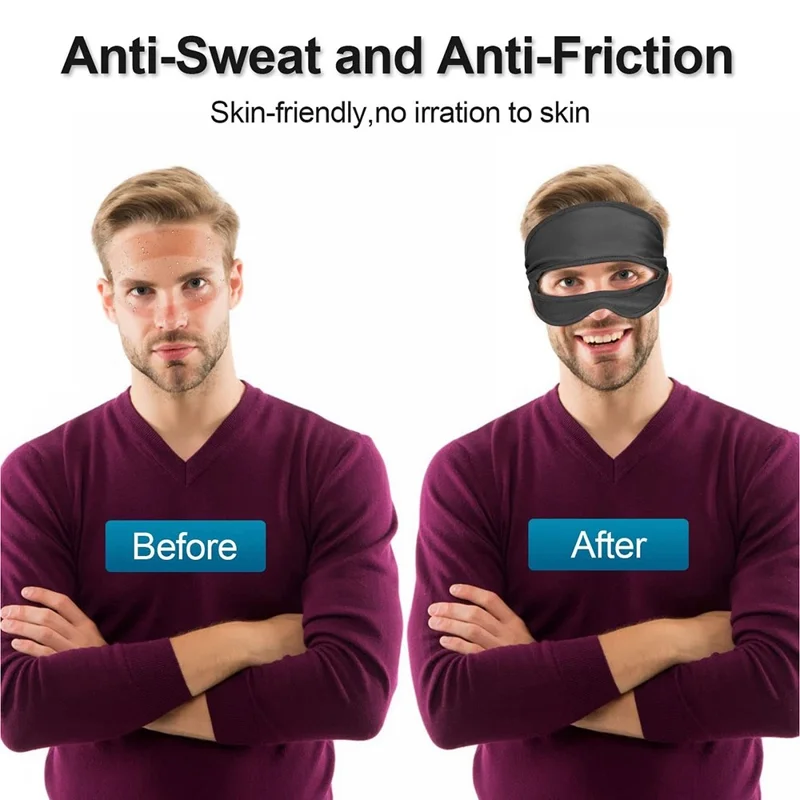 VR Eye Mask Adjustable Breathable VR Sweat Band VR Face Cover Padding for Men and Women - Green