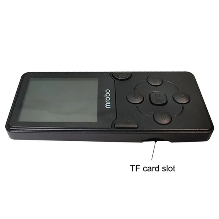 MROBO X-02 8 go de 1,8 Pouce Portable Étudiant Portable MP4 Player Vidéo Player Avec FM Radio Voice Recording Fonction