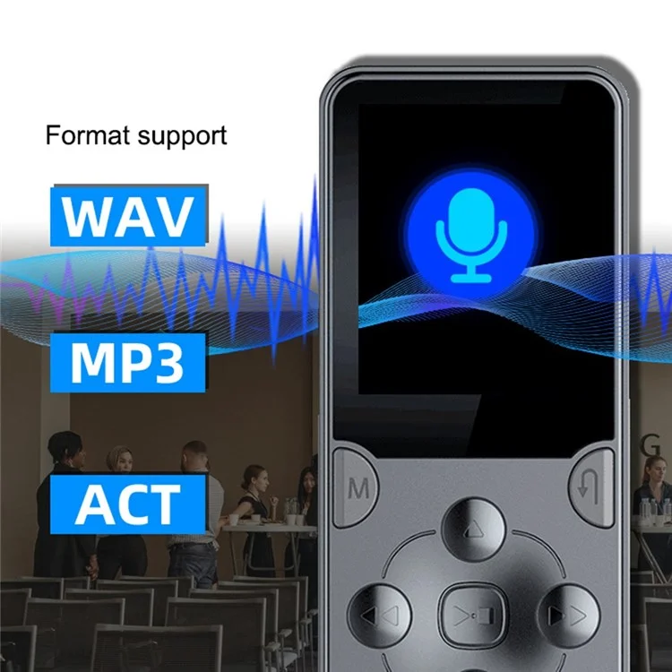 MROBO X-02 32 go de 1,8 Pouce Écran MP4 Player Sound Enregistrement Fonction FM Radio Music Video Player Student Learning Walkman