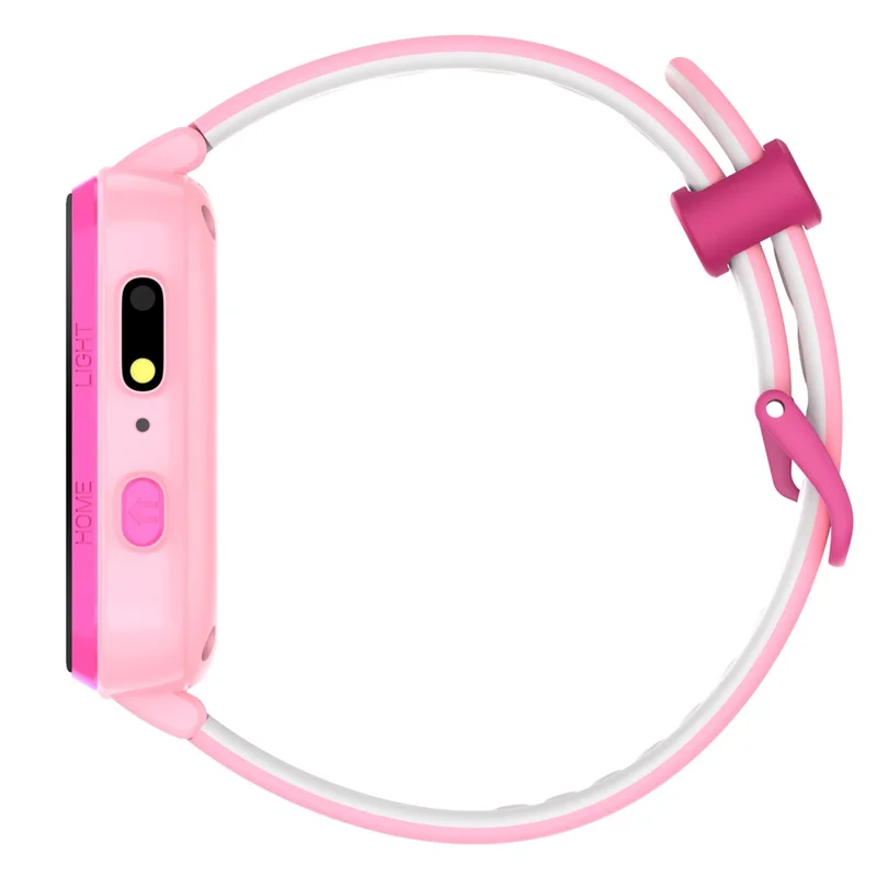 Y90 PRO Kids Smart Watch Waterproof Dual Camera Pedometer Flashlight Music Game Student Smart Bracelet - Pink