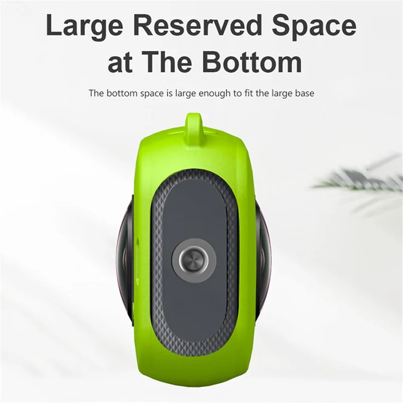 Para a Capa Protetora Insta360 X3, Caixa de Silicone Macio Resistente a Arranhões para Câmera Panorâmica - Azul