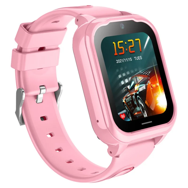 D38 4G Kids Smart Watch Children GPS Tracker Voice Call SOS Function Alarm Clock Android 4.4 Phone Watch - Pink