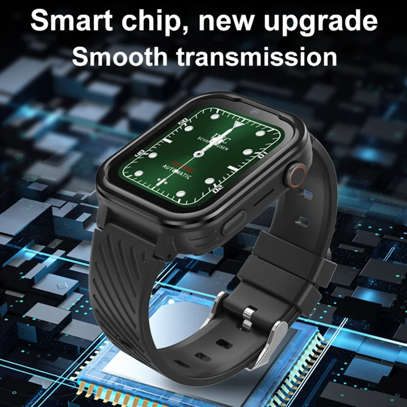 D39 Children GPS Tracker Смотреть Видео Звонок 1,83-дюймовый Экран Android 8.1 Kids Phone Smart Watch - Черный