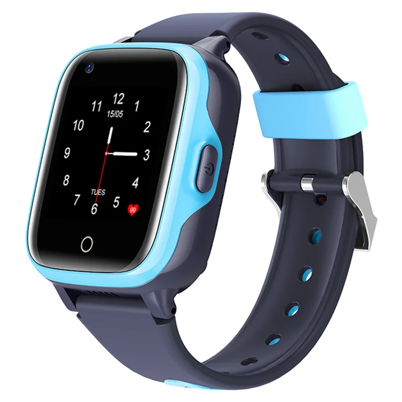 D31 Android 8.1 4G 1+8G Phone Watch Children GPS Tracker Voice Call SOS Function Kids Smart Watch - Blue