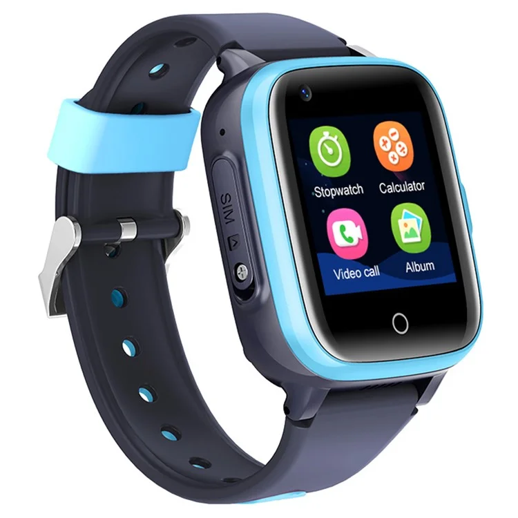 D31-C Low Consumption 4G Kids Smart Watch HD Video Calling SOS Voice Chat Students Watch Phone - Blue