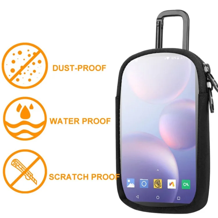 Étui de protection universel transparent pour lecteur MP3/MP4 - Rose