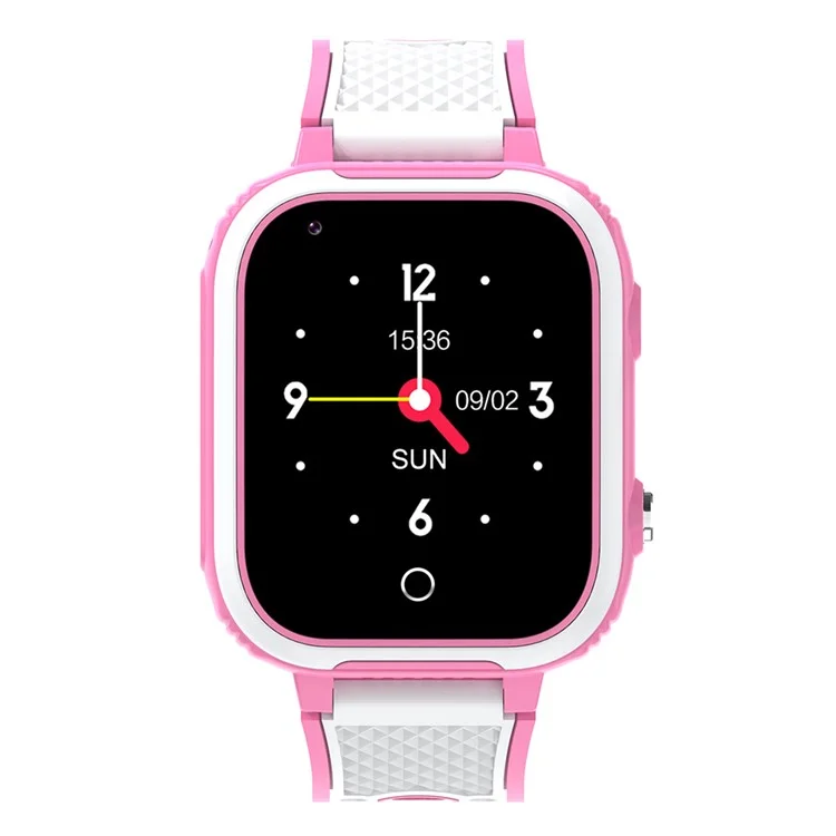 DH9S 1.4-inch Kids 4G Smart Watch Video Calling SOS GPS Positioning Camera Watch, European Version - Pink