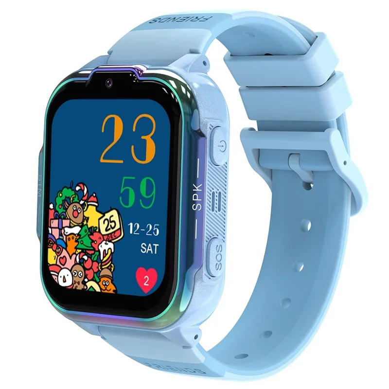 DH20 1.83-inch 4G Kids Smart Watch Camera Student 4G Video Call Smart Bracelet - Blue