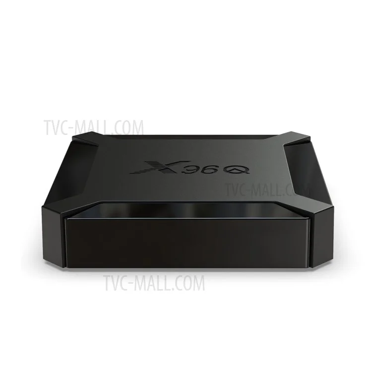 X96Q 1+8GB Allwinner H313 Android 10.0 Quad Core TV Box WiFi Media Player - US Plug