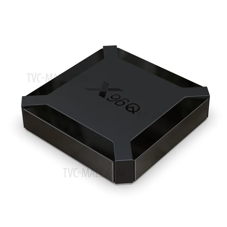 X96Q 1+8GB Allwinner H313 Android 10.0 Quad Core TV Box WiFi Media Player - Plugue EUA