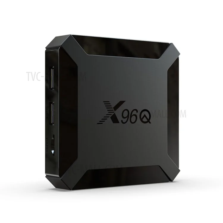 X96Q 1+8GB Allwinner H313 Android 10.0 Quad Core TV Box WiFi Media Player - AU Plug