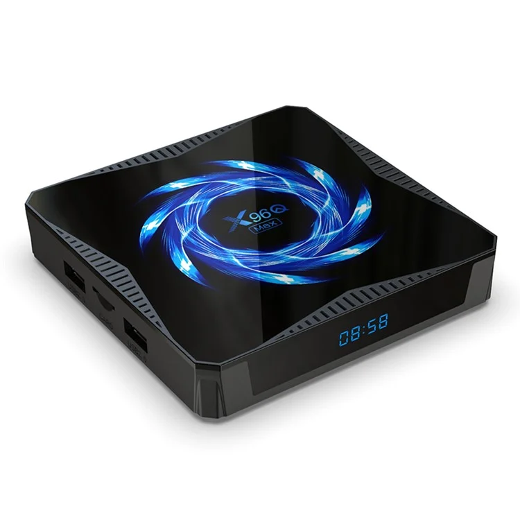 X96Q MAX Smart TV Box H616 Android 10.0 4G/64G Dual Frequency WIFI Bluetooth-compatible Set-top Box - US Plug