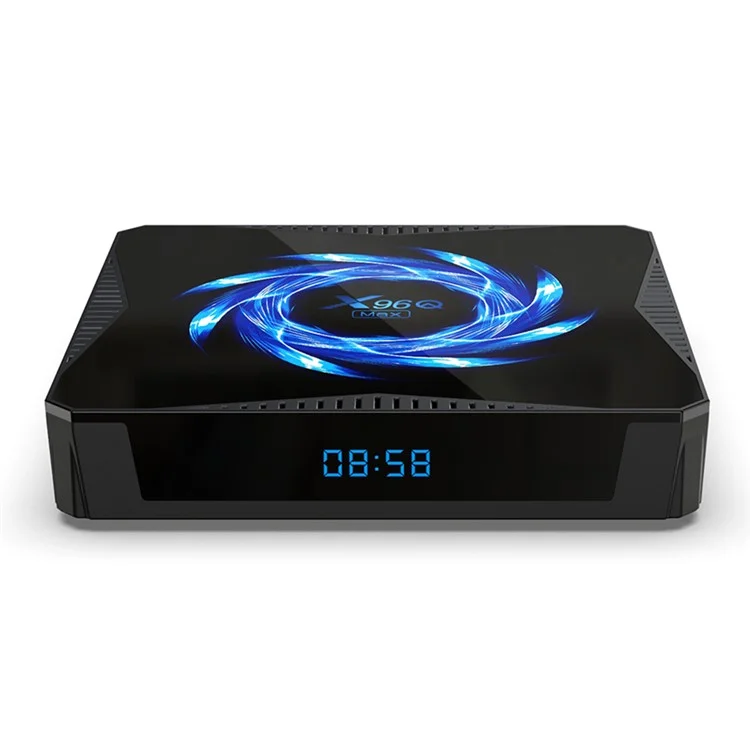 X96Q Max Smart TV Box H616 Android 10.0 4G / 64G Zweifrequenz WiFi Bluetooth Set-Top-Box - US-Stecker