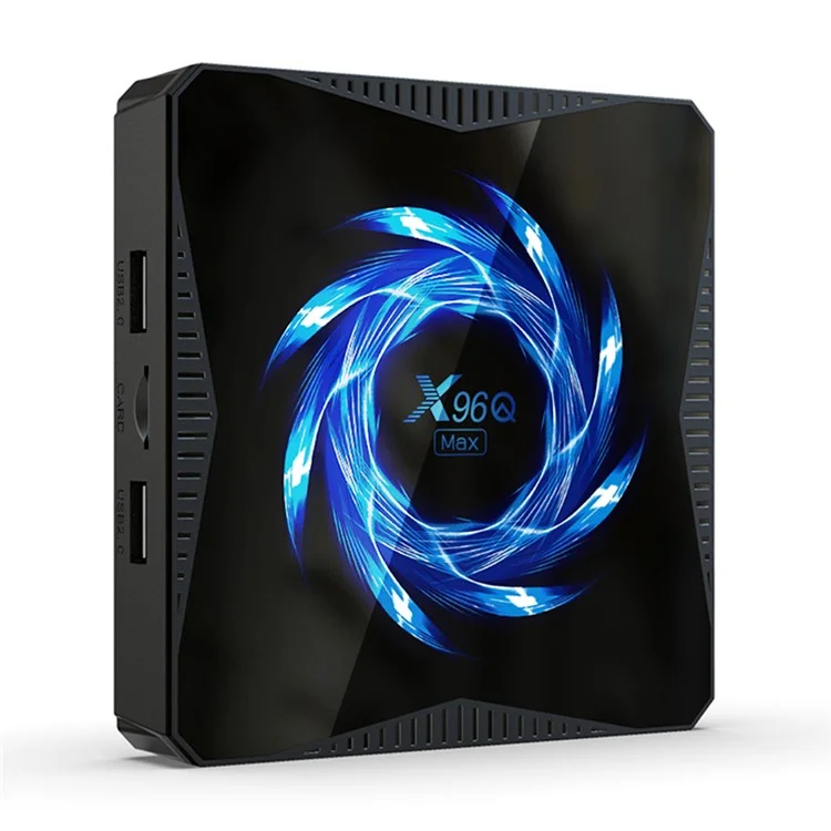 X96Q MAX Smart TV Box H616 Android 10.0 4G/64G Dual Frequency WIFI Bluetooth-compatible Set-top Box - EU Plug