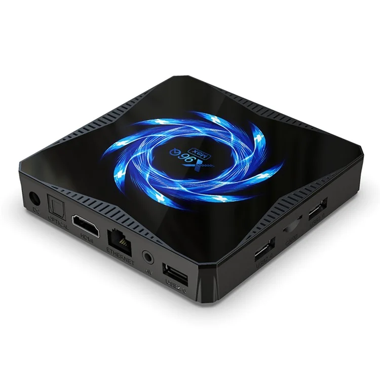 X96Q MAX Smart TV Box H616 Android 10.0 4G/64G Dual Frequency WIFI Bluetooth-compatible Set-top Box - EU Plug