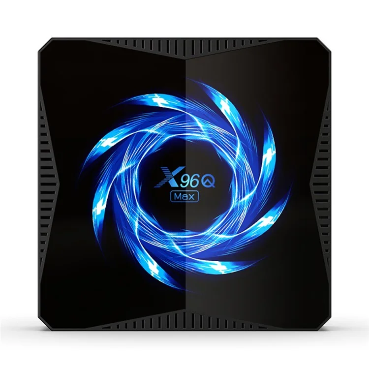 X96Q MAX Smart TV Box H616 Android 10.0 4G/64G Dual Frequency WIFI Bluetooth-compatible Set-top Box - AU Plug
