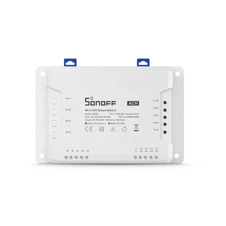 Sonoff 4ch Rev3 Controle De Quatro Vias Smart Switch