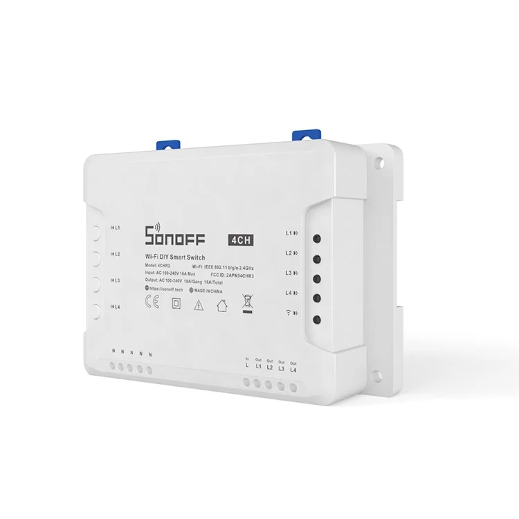 Sonoff 4ch Rev3 Controle De Quatro Vias Smart Switch