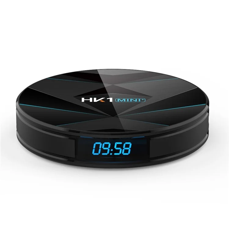 HK1MINI+ Android 9.0 RK3318 Quad Core Bluetooth-compatible TV Box WiFi Media Player 2+16GB - US Plug