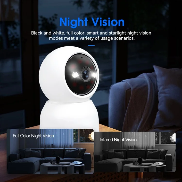P211 Audio Call WiFi Security Camera 2MP Pet Baby Monitor Motion Detection Camera