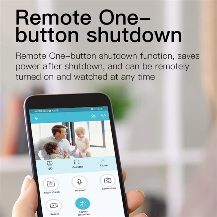 4G 3MP Home Security Camera Wireless Two-Way Talk Night Vision Camera (APP: Okam), No Memory Card