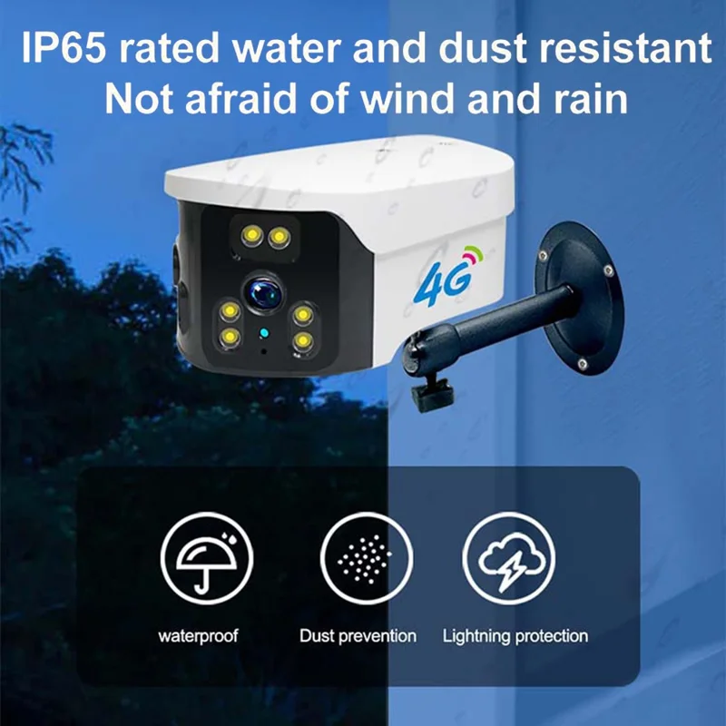 WiFi Home Security Camera 1080P HD Motion Detection Camera Wide Angle Monitor (Without TF Card) - US Plug