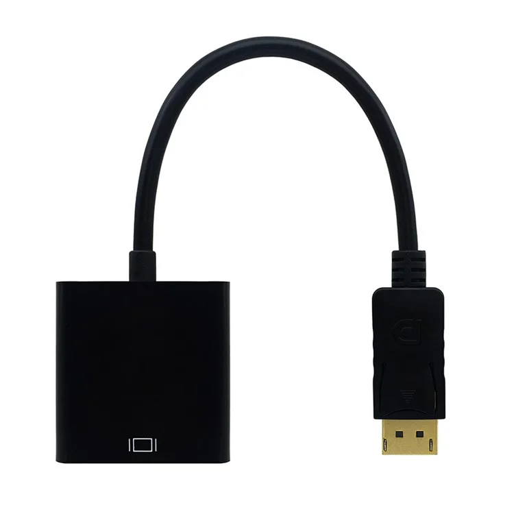 DisplayPort Male to DVI Female Adapter HD Converter (Big Shell)